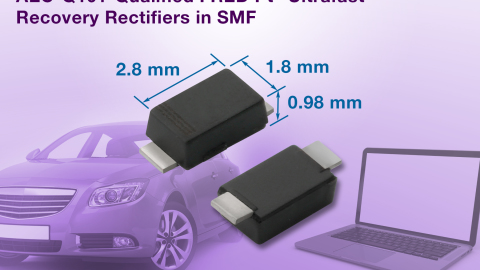 Vishay: New VS-1EFH01WHM3, VS-1EFH01W-M3, VS-1EFH02W-M3, and VS-1EFH02WHM3 FRED Pt® Ultrafast Recovery Rectifiers