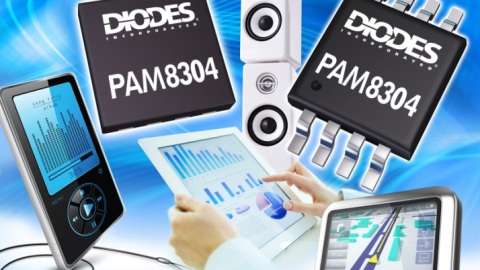 Diodes – 3W Mono Class-D Audio Amplifier