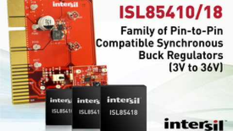 Intersil: Announces Highly Integrated, Efficient and Flexible Synchronous Buck Regulators