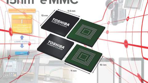 Toshiba Launches World’s Smallest-class Embedded NAND Flash Memory Products
