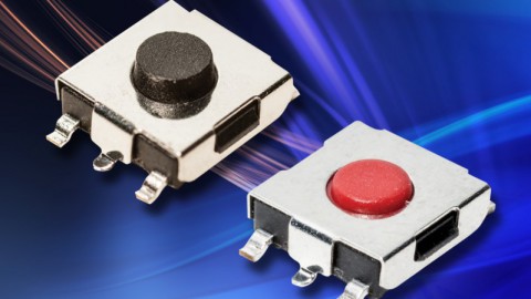 C&K Components Develops Miniature SMT Tactile Switches with Multiple Profile Heights, Actuation Force Options