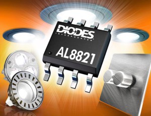 Diodes - AL8821 - High PF Boost Dimmable MR16 LED driver
