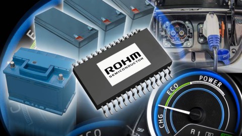 ROHM Announces the Industry’s First* Monolithic EDLC Cell Balancing IC