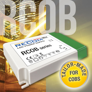 Recom - New LED driver series RCOB and RCOB-A