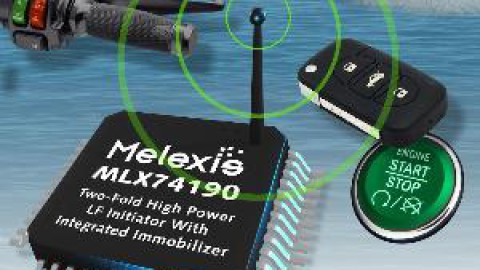 MLX74190 – Two-fold high power LF initiator with Immobilizer