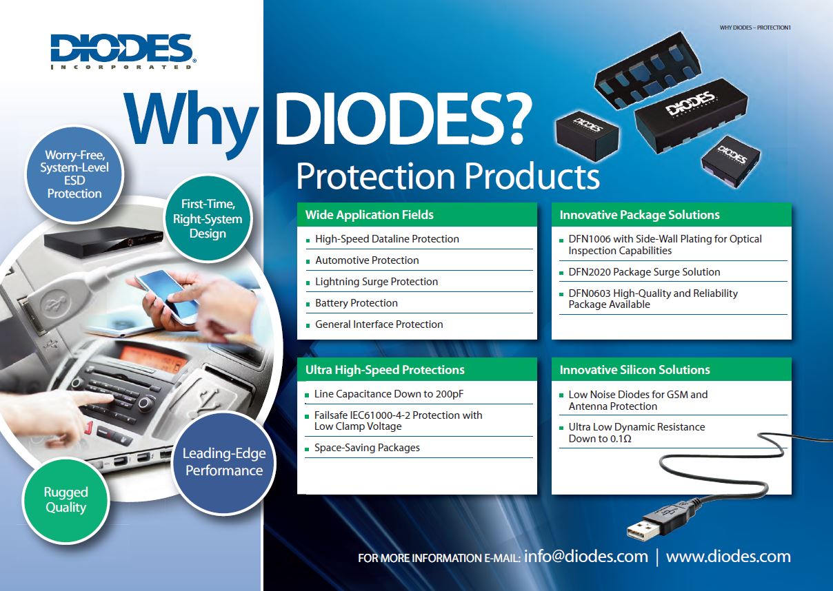 Diodes - Why DIODES? Protection Products