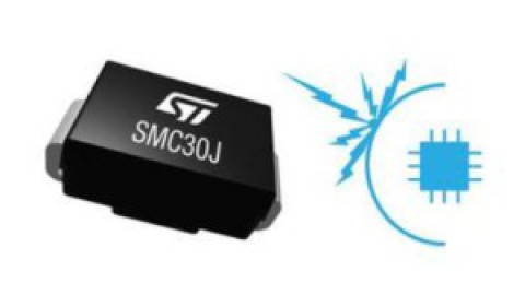 STMicroelectronics – Extended voltage range for 3 kW TVS in SMC package