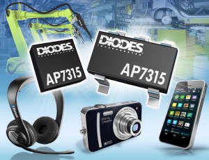 Diodes - AP7315 – 150mA High PSRR Low Noise LDO Voltage Regulator