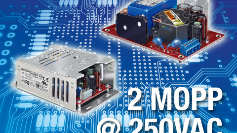 RECOM – Medical-certified 40W and 65W Power Supplies