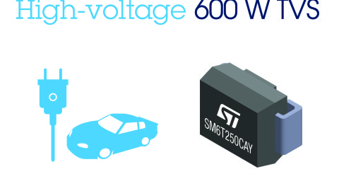 STMicroelectronics – Electric vehicles can rely on ST’s new 250 V TVS for improved safety