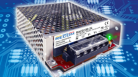 Recom – RACG100 Series – RACG150 Series – Compact universal 100 and 150W power supplies