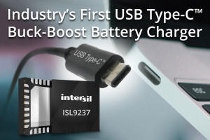 Intersil -  ISL9237 - Buck-Boost Narrow VDC Battery Charger with SMBus Interface and USB OTG