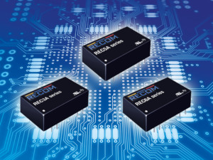 Recom - Reliable 3 to 6W DC/DC converters with integrated EMC filter