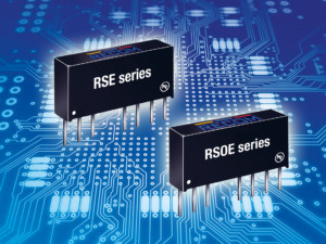 RECOM - RSE & RSOE - new low-cost regulated SIP8 DC/DC converters