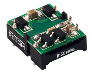 Recom - R1SX-Series - low cost, 1W, open-frame, SMD isolated DC/DC converter