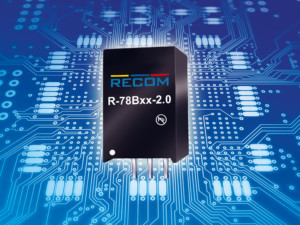 Recom - R-78Bxx-2.0 - New 2A switching regulator with high efficiency