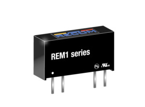 Recom - REM1 Series - New 1W medical grade unregulated DC/DC converter