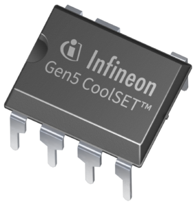 Infineon - 5th generation PWM controller - Fixed frequency flyback controller and CoolSET™