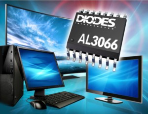 Diodes - AL3066 - Four-channel LED Driver with Boost Controller for Medium-sized LCD Panels