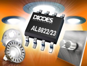 Diodes - AL8822/AL8823 - MR16 Single Stage Dimmable LED Driver/Controller