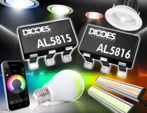 Diodes - AL5815/16 - 60V LED Dimmable Linear Controller