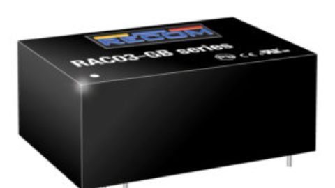 Recom – RAC03-G – 3 Watt Single Output DC/DC Converter with EMC Class B