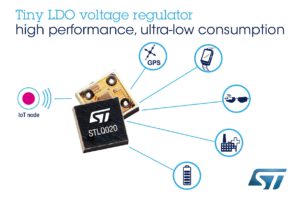 STMicroelectronics - STLQ020 - 200 mA ultra-low quiescent current LDO