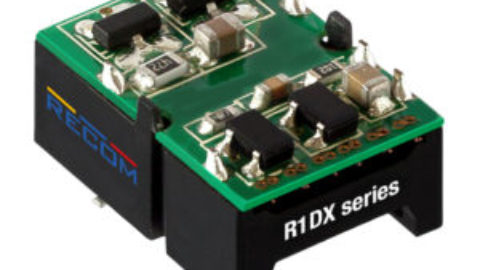 RECOM – R1DX Series – Low cost, low profile, open-frame 1W SMD isolated DC/DC converter available with dual outputs
