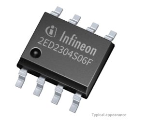 Infineon - 2ED2304S06F - 650 V Half Bridge Gate Driver IC with Integrated Bootstrap Diode (BSD)