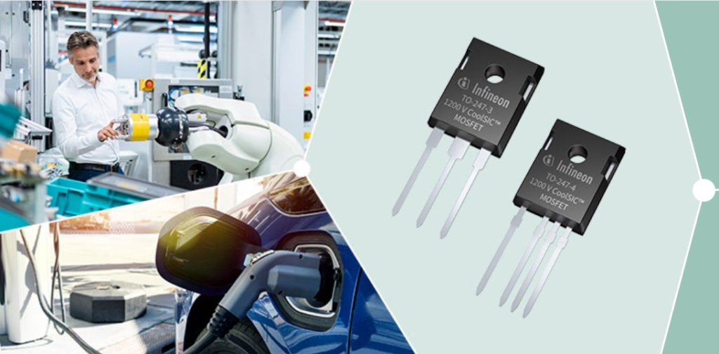 Infineon - 1200 V CoolSiC™ discrete MOSFETs M1H portfolio extension in TO247-3 and in TO247-4 packages