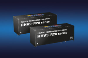 Recom - RHV2 & RHV3 Series - 2W and 3W SIP16 DC/DC converters with 20kVDC isolation