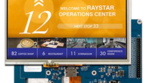 Raystar 7″ PCAP TFT display