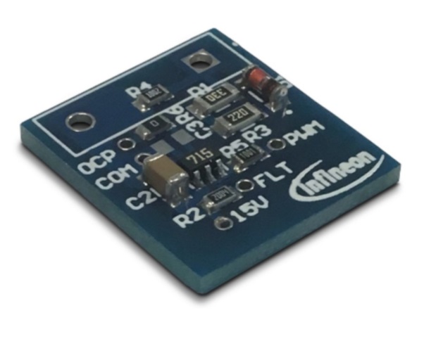Infineon - EiceDRIVER™ EVAL-1ED44175N01B board available for quick, in-circuit evaluation in switched-mode power or PFC applications.