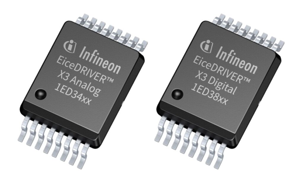 Infineon - EiceDRIVER™ X3 Analog & Digital with reinforced isolation