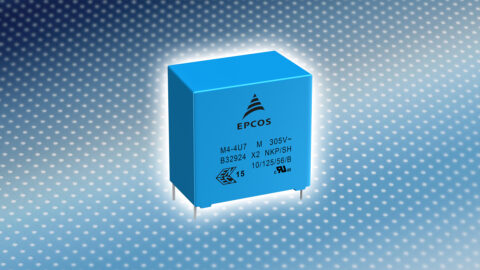 TDK offers robust X2 capacitors for high-temperature requirements