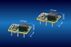RECOM - Highly efficient wide-input DC/DC Converters in 1/32nd bricks