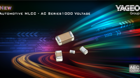 YAGEO Introduces 1000 Volts X7R and NPO MLCC for Automotive