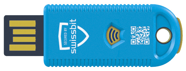 Swissbit iShield FIDO2 Security Key – available at Rutronik