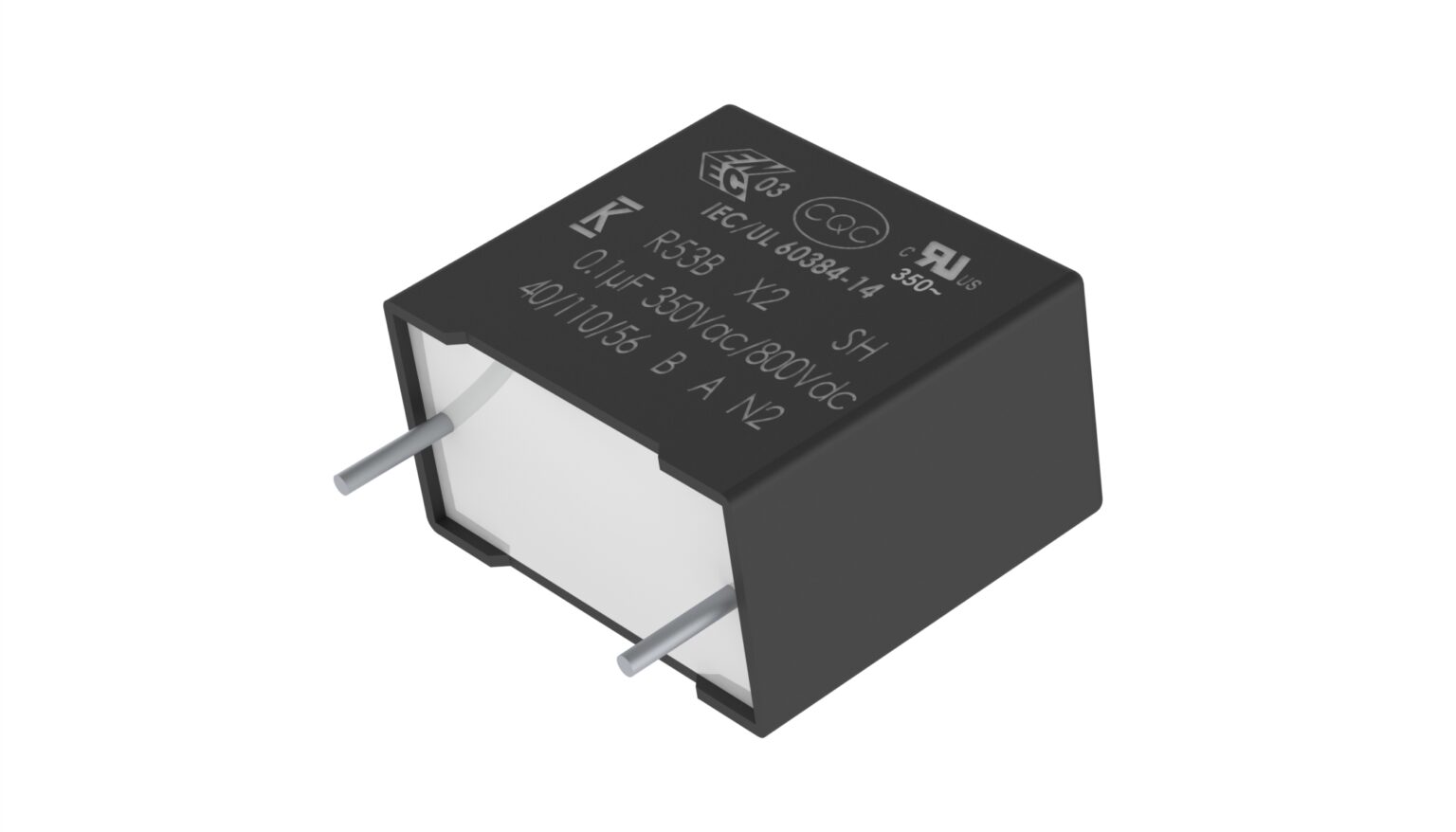 KEMET R53B X2 EMI SUPPRESSION FILM CAPACITOR - RUTRONIK-TEC