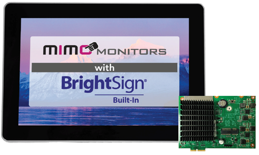 Mimo Monitors BrightSign Built-In Touchscreen Monitors