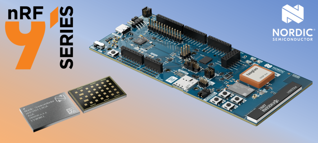 Nordic’s new nRF9161 for cellular IoT and DECT NR+